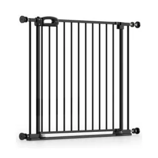 bomi Türschutzgitter Merle FlatStep 63-217 cm schwarz XL