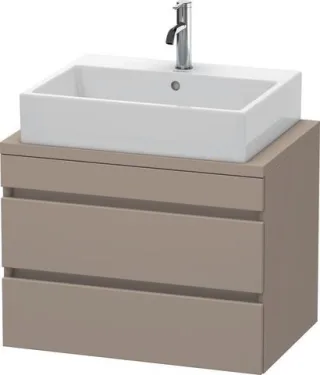 Duravit DuraStyle Konsolenwaschtischunterbau wandhängend Basalt Matt 700x478x512 mm - DS530604343 DS530604343
