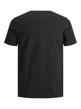 JACK&JONES - JJEORGANIC BASIC TEE SS O-NECK NOOS JNR Black - Gr. - 152