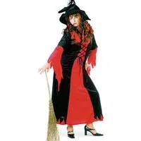 Fries Hexen-Kostüm Hexenkleid Hexen Kleid Hexe Cassandra Halloween Karneval Gr. 46 bis 58