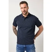 JP1880 Poloshirt Poloshirt Halbarm Piqué Alloverdruck bis 8 XL