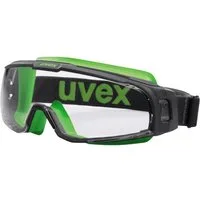 Uvex Arbeitsschutzbrille uvex u-sonic 9308245 Schutzbrille Schwarz, Grün