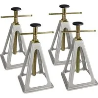 CALIMA Anhänger-Abstellstütze, bis 900 kg, (Set, 4-tlg), aus Aluminium