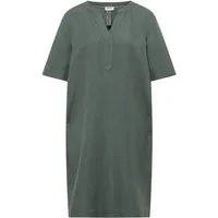 CECIL Sommerkleid Knielanges Kleid aus Leinenmix