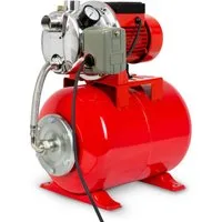 EBERTH Hauswasserwerk Hauswasserwerk 3600 L/h Förderleistung, 750W, Pumpe mit Druckschalter für Automatikbetrieb, 9 m Ansaughöhe