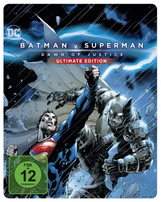 Batman v Superman: Dawn of Justice als Steelbook mit Illustrated Artwork (Limited Edition exklusiv bei Amazon.de) [Blu-ray]