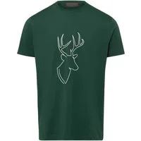 Reitmayer T-Shirt T-Shirt mit Hirschdruck