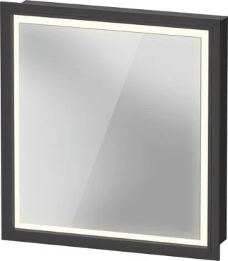Duravit L-Cube Spiegelschrank Graphit 650x155x700 mm - LC7650R49492000 LC7650R49492000