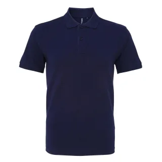Asquith & Fox Herren-Poloshirt mit kurzen Ärmeln (Marine)