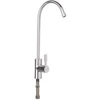 Aquintos Wasseraufbereitung Zapfhahn Classic Supreme 1 Wege Wasserhahn, Chromoptik