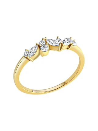 Celesta Gold Ring 375/- Gelbgold Zirkonia