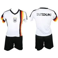 Antonio Fußballtrikot Antonio Germany Fussball Trikot + Hose Set, 146-152 - weiß