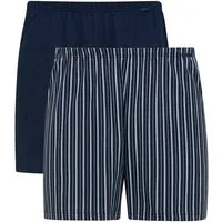 CALIDA Boxershorts Natural Benefit (2er Pack) elastisch, Single Jersey-Qualität, ohne Eingriff
