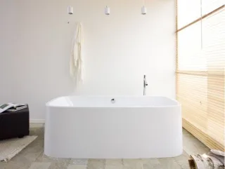 Hoesch Badewanne SingleBath Uno 1798x782 freistehend mit angeformter Schürze ohne Podest 3697.010