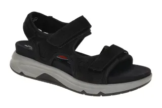 Gabor 86.889 Damen Sandalen Schwarz Rollingsoft Gummisohle Keilabsatz