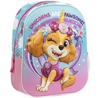 PAW PATROL Kinderrucksack Paw Patrol Unicorns 3D-Rucksack, Tasche 31 cm (1-tlg)