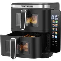 STEINBORG Heißluftfritteuse SB-3162, 2800 W, 8 One-Touch-Kochprogramme