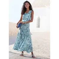Buffalo Maxikleid mit Paisley-Druck, Sommerkleid, Volantkleid