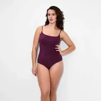 cfab Body Cami Bodysuit String-Burgundy-XL (1-tlg)