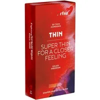 Rfsu Kondome Thin (Super thin for a closer feeling), 30 St., extra dünne Kondome, für besondere Gefühlsintensität