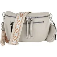 MIRROSI Bauchtasche Damen Taschen, Umhängetasche, Brusttasche, 30x20x9cm Veganes Leder (Schultertasche für jeden Anlass, (dazu 1x Münzbeutel und 1x Schlüsselband), Crossbody Bag, Bohemian gemusterten& verstellbaren Schulterriemen