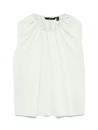 VERO MODA - VMFILLI SL TOP JRS NOOS Bright White - Gr. - M