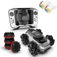 Esun RC-Auto Amphibienfahrzeug Ferngesteuertes Auto Mini RC Auto Car Pool Spielzeug (SET, Komplettset), Indoor & Outdoor Spielzeug für Jungen ab 8 9 10