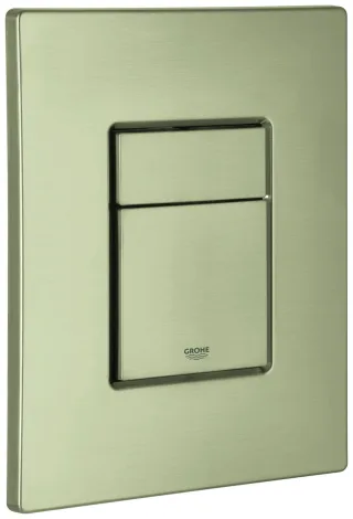 GROHE Abdeckplatte 42371 mit Drucktaste nickel gebürstet, 42371EN0 42371EN0