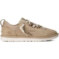 UGG W MINIMEL Sneaker Halbschuh, Low Profile Schnürer mit praktischer Anziehlasche
