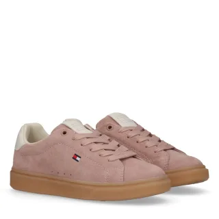 Tommy Hilfiger Sneaker Retro Sneaker, Schnürschuh, Halbschuh, Freizeitschuh mit Logo