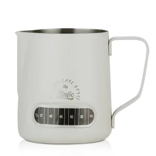 Bincoo 400ML/600ML Espresso Cup for Latte Art With Temperature Display Stainless Steel Latte Art Cup Professional Milk F