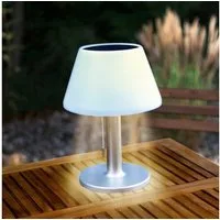 EASYmaxx LED Tischleuchte, In- & Outdoor Edelstahl