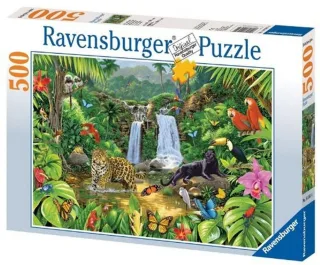 Ravensburger 14561 - Im Dschungel - 500 Teile Puzzle