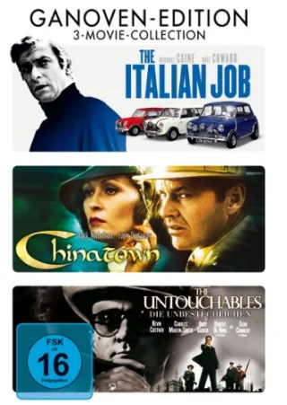Chinatown - The Untouchables - The Italian Job - 3DVD Collection