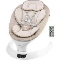 BabyGo Babywippe Swing, mit Fernbedienung, Musik, Schaukelfunktion