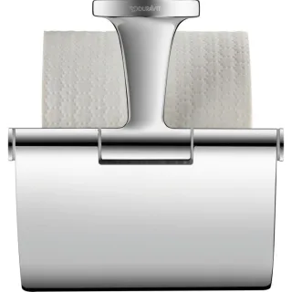 Duravit Starck T Papierrollenhalter 0099401000 chrom, mit Deckel