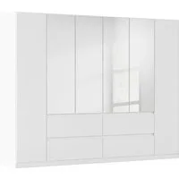 rauch Drehtürenschrank Schrank Garderobe MAINZ Breiten 91/136/181/226/271/315/360, Höhe 210cm (3 verschiedene Ausstattungen BASIC/CLASSIC/PREMIUM (inkl. SOFT-CLOSE) grifflose Front, Außentüren mit Push-to-Open Funktion MADE IN GERMANY