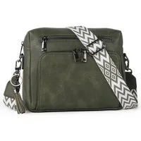 TAN.TOMI Umhängetasche Damen Crossbody Bag Moderne Taschen mit Abnehmbar Schultergurt, Für Tägliches Arbeiten Einkaufen Verabredungen Reisen