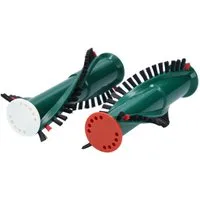 McFilter Bürstenrolle (1 Satz) Teppichbürsten Rundbürsten geeignet für Vorwerk Kobold ET 340, (2-tlg), EB 350 / 351, Passgenau, 1 Paar (linke u. rechte Seite), Ersatz