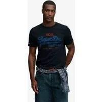 Superdry Rundhalsshirt VL CLASSIC TEE mit klassischem Vintage-Logo Print