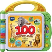VTechBaby, Mein 100-Wörter-Buch Tiere, grün, mit Licht und Sound