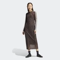 adidas Originals Maxikleid MAXI DRESS Ein schmal geschnittenes Maxikleid mit eleganter Silhouette