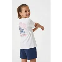 Converse T-Shirt CNVG CHUCK TAYLOR BOYFRIEND T- Kurzarm, mit Rundhalsausschnitt, aus Baumwolle und Polyester