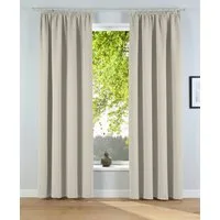 OTTO home Verdunkelungsvorhang Solana (2 St), Ösen, verdunkelnd, 2-er Set, Breite 140 cm, einfarbig