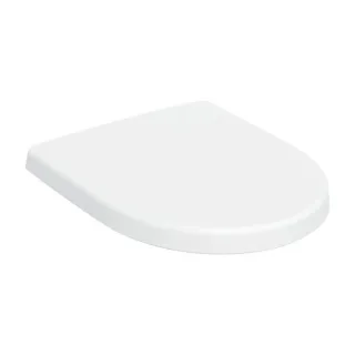 Geberit iCon WC-Sitz 574120000 Scharniere Edelstahl, weiß