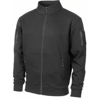 MFH Sweatjacke Sweatjacke Tactical mit Kopfhöhrerausgang