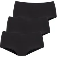 LASCANA Panty aus hochwertiger Modal-Qualität (3er-Pack) angenehm leichte Ware, flache Abschlüsse