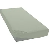 OTTO home Spannbettlaken BIG STRIPE Jersey 160 g/m², 97% Bio-Baumwolle 3% Elasthan, Bettlaken, Jersey, Gummizug: rundum, (1 Stück), Bettlaken Bio-Baumwolle, für Matratzen bis 30cm Höhe, perfekter Sitz