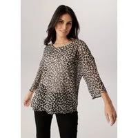 Aniston SELECTED Schlupfbluse im modischen Animal-Print