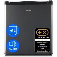 Medion® Kühlschrank MD37724, 51 cm hoch, 44 cm breit, 41 Liter, Türanschlag wechselbar, manuelle Temperatureinstellung